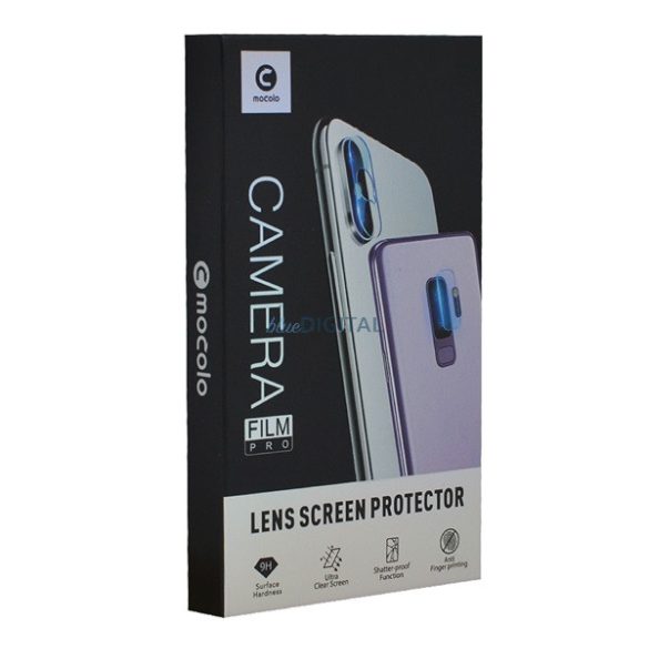 MOCOLO kameravédő üveg (2.5D lekerekített szél, karcálló, 9H) ÁTLÁTSZÓ Samsung Galaxy S23 Plus (SM-S916)