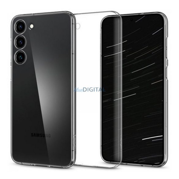 SPIGEN AIRSKIN műanyag telefonvédő (ultravékony, 0.4 mm) ÁTLÁTSZÓ Samsung Galaxy S23 Plus (SM-S916)