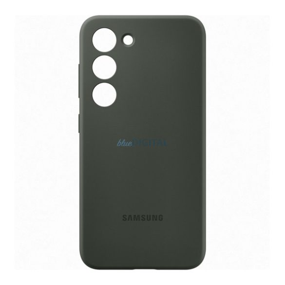 SAMSUNG szilikon telefonvédő SÖTÉTZÖLD Samsung Galaxy S23 (SM-S911)
