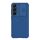 NILLKIN CAMSHIELD PRO műanyag telefonvédő (szilikon keret, közepesen ütésálló, kamera védelem, csíkos minta) SÖTÉTKÉK Samsung Galaxy S23 Plus (SM-S916)