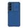 NILLKIN CAMSHIELD PRO műanyag telefonvédő (szilikon keret, közepesen ütésálló, kamera védelem, csíkos minta) SÖTÉTKÉK Samsung Galaxy S23 (SM-S911)