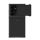 NILLKIN SYNTHETIC FIBER S műanyag telefonvédő (környezetbarát, kamera védelem, karbon minta) FEKETE Samsung Galaxy S23 Ultra (SM-S918)