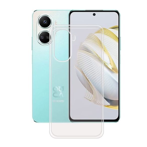 Szilikon telefonvédő (ultravékony) ÁTLÁTSZÓ Huawei Nova 10 SE