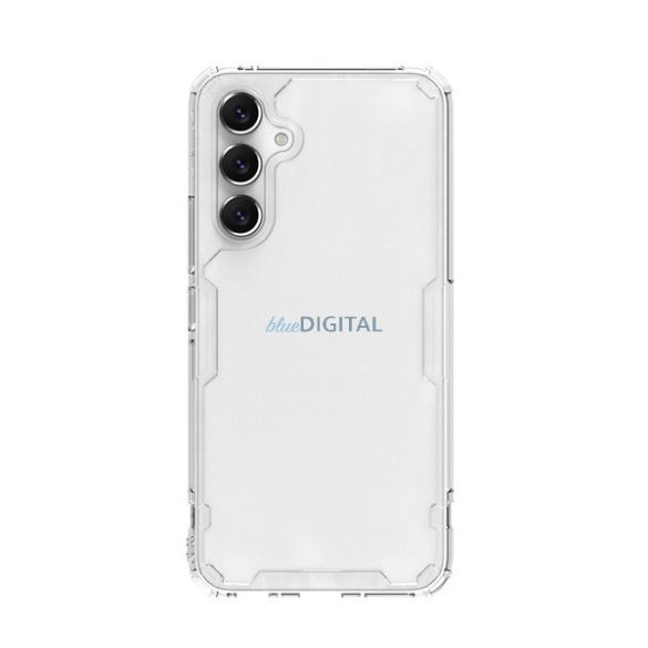 NILLKIN NATURE PRO műanyag telefonvédő (szilikon keret, közepesen ütésálló, légpárnás sarok) ÁTLÁTSZÓ Samsung Galaxy A54 5G (SM-A546)