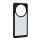 Műanyag telefonvédő (szilikon keret, közepesen ütésálló, átlátszó hátlap) FEKETE Honor Magic5 Lite 5G