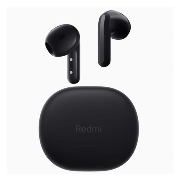 XIAOMI REDMI BUDS 4 LITE bluetooth fülhallgató SZTEREO (v5.2, TWS, extra mini, IPX4 + töltőtok) FEKETE