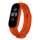 DEVIA DELUXE SPORT pótszíj (egyedi méret, szilikon, állítható) NARANCSSÁRGA Xiaomi Mi Band 5, Xiaomi Mi Band 6