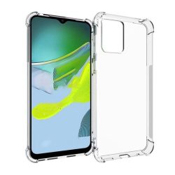   Szilikon telefonvédő (közepesen ütésálló, légpárnás sarok) ÁTLÁTSZÓ Motorola Moto E13
