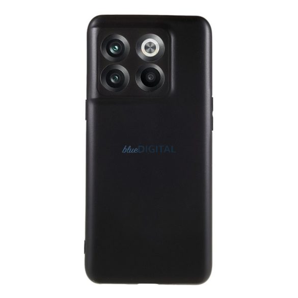 Szilikon telefonvédő (matt) FEKETE OnePlus 10T 5G
