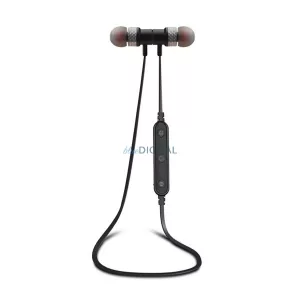 AWEI B926BL bluetooth fülhallgató SZTEREO (v5.2, nyakba akasztható, mikrofon, felvevő gomb, SPORT) FEKETE