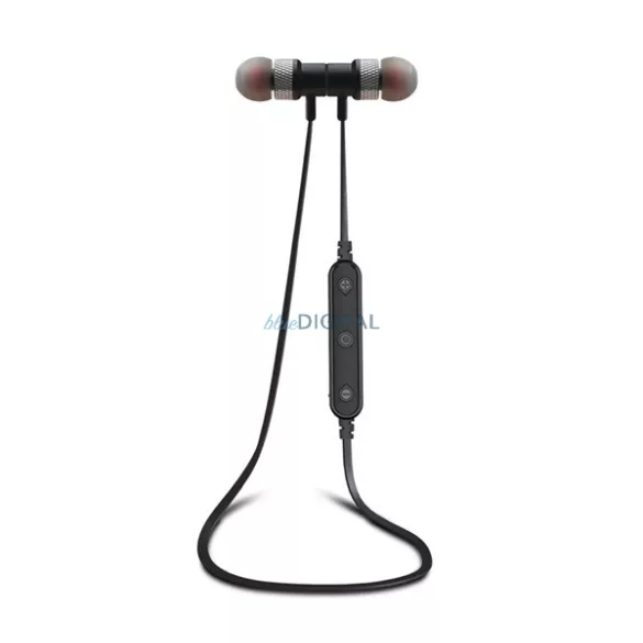 AWEI B926BL bluetooth fülhallgató SZTEREO (v5.2, nyakba akasztható, mikrofon, felvevő gomb, SPORT) FEKETE