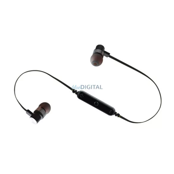 AWEI B926BL bluetooth fülhallgató SZTEREO (v5.2, nyakba akasztható, mikrofon, felvevő gomb, SPORT) FEKETE