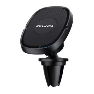 AWEI X21 autós tartó (szellőzőre, mágneses, 360°) FEKETE