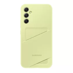  SAMSUNG szilikon telefonvédő (bankkártya tartó) LIME Samsung Galaxy A34 5G (SM-A346)