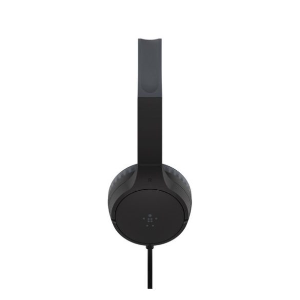 BELKIN SOUNDFORM MINI bluetooth fejhallgató SZTEREO (v5.0, mikrofon, felvevő gomb, GYEREK méret) FEKETE
