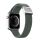 DUX DUCIS pótszíj (egyedi méret, nagy, textil, állítható) SÖTÉTZÖLD Apple Watch Ultra 49mm, Apple Watch Series 7 45mm, Apple Watch Series 8 45mm, Apple Watch Series 4 44mm, Apple Watch Series 5 44mm, Apple Watch Series 6 44mm, Apple Watch