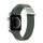 DUX DUCIS pótszíj (egyedi méret, kicsi, textil, állítható) SÖTÉTZÖLD Apple Watch Series 7 41mm, Apple Watch Series 8 41mm, Apple Watch Series 4 40mm, Apple Watch Series 5 40mm, Apple Watch Series SE 2 40mm, Apple Watch Series SE 40mm, Appl