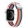 DUX DUCIS pótszíj (egyedi méret, textil, szivárvány minta, állítható) SZÍNES Apple Watch Ultra 49mm, Apple Watch Series 7 45mm, Apple Watch Series SE 2 44mm, Apple Watch Series 1 42mm, Apple
