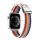 DUX DUCIS pótszíj (egyedi méret, textil, szivárvány minta, állítható) SZÍNES Apple Watch Series 7 41mm, Apple Watch Series SE 2 40mm, Apple Watch Series 2 38mm, Apple Watch Series 3 38mm, App