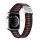 DUX DUCIS pótszíj (egyedi méret, nagy, textil, csíkos, állítható) SZÍNES Apple Watch Ultra 49mm, Apple Watch Series 7 45mm, Apple Watch Series 8 45mm, Apple Watch Series 4 44mm, Apple Watch Series 5 44mm, Apple Watch Series 6 44mm, Apple Watch