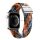 DUX DUCIS pótszíj (egyedi méret, nagy, textil, terep minta, állítható) NARANCSSÁRGA Apple Watch Ultra 49mm, Apple Watch Series 7 45mm, Apple Watch Series 8 45mm, Apple Watch Series 4 44mm, Apple Watch Series 5 44mm, Apple Watch Series 6 44mm, Apple W