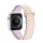 DUX DUCIS pótszíj (egyedi méret, szilikon, mágneses zár) RÓZSASZÍN Apple Watch Series 7 41mm, Apple Watch Series SE 2 40mm, Apple Watch Series 3 38mm, Apple Watch Series 2 38mm, Apple Watch Ser