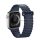 DUX DUCIS pótszíj (egyedi méret, kicsi, szilikon, mágneses) SÖTÉTKÉK Apple Watch Series 8 41mm, Apple Watch Series 7 41mm, Apple Watch Series SE 40mm, Apple Watch Series SE 2 40mm, Apple Watch Series 6 40mm, Apple Watch Series 5 40mm, Appl