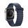 DUX DUCIS pótszíj (egyedi méret, szilikon, mágneses zár) SÖTÉTKÉK Apple Watch Series 7 41mm, Apple Watch Series SE 2 40mm, Apple Watch Series 3 38mm, Apple Watch Series 2 38mm, Apple Watch Ser