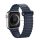 DUX DUCIS pótszíj (egyedi méret, nagy, szilikon, mágneses) SÖTÉTKÉK Apple Watch Ultra 49mm, Apple Watch Series 7 45mm, Apple Watch Series 8 45mm, Apple Watch Series 4 44mm, Apple Watch Series 5 44mm, Apple Watch Series 6 44mm, Apple Watch