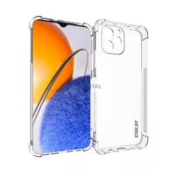   ENKAY szilikon telefonvédő (közepesen ütésálló, légpárnás sarok) ÁTLÁTSZÓ Huawei Nova Y61
