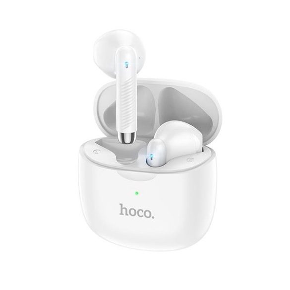 HOCO ES56 bluetooth fülhallgató SZTEREO (v5.1, TWS, mikrofon + töltőtok) FEHÉR