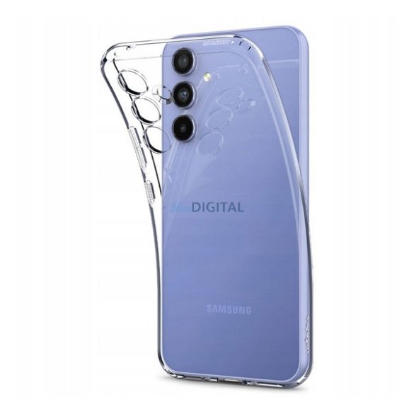 SPIGEN LIQUID CRYSTAL szilikon telefonvédő (közepesen ütésálló, légpárnás sarok) ÁTLÁTSZÓ Samsung Galaxy A54 5G (SM-A546)