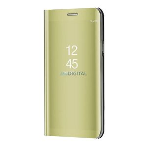 Tok álló (aktív FLIP, oldalra nyíló, asztali tartó funkció, tükrös felület, Mirror View Case) ARANY Honor X8 5G, Honor 70 Lite 5G, Honor X6 (2022)