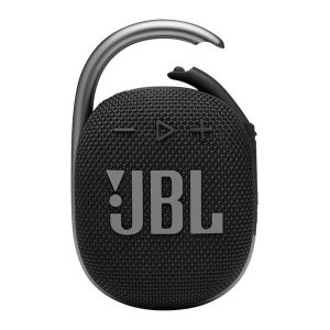 JBL CLIP4 bluetooth hordozható hangszóró (v5.1, 1050mAh belső akku, 5W, IPX67 vízálló) FEKETE