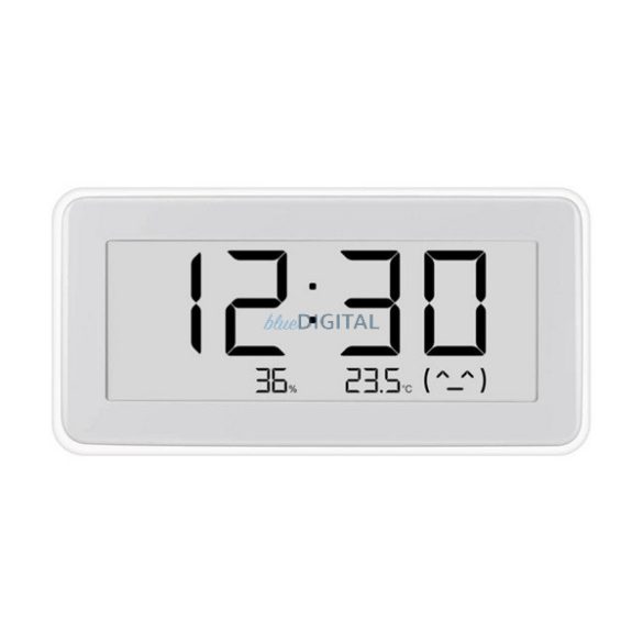 XIAOMI MI Temperature and Humidity Monitor Clock Pro okos hőmérő és páratartalom érzékelő (Bluetooth) FEHÉR