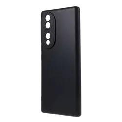 Szilikon telefonvédő (matt) FEKETE Honor 70