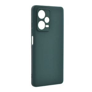 Szilikon telefonvédő (matt) SÖTÉTZÖLD Xiaomi Redmi Note 12 Pro Plus