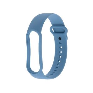 Pótszíj (egyedi méret, szilikon) VILÁGOSKÉK Xiaomi Mi Band 5, Xiaomi Mi Band 6