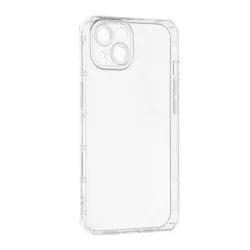   Szilikon telefonvédő (közepesen ütésálló, légpárnás keret) ÁTLÁTSZÓ Apple iPhone 13