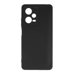   Szilikon telefonvédő (matt) FEKETE Xiaomi Redmi Note 12 Pro