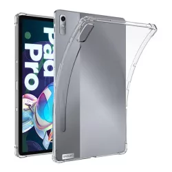   Szilikon telefonvédő (ütésállóság, légpárnás sarok, ceruza tartó) ÁTLÁTSZÓ Lenovo Tab P11 Pro Gen2 (TB132FU) WIFI