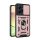 Defender műanyag telefonvédő (közepesen ütésálló, szilikon belső, telefontartó gyűrű, kamera védelem) RÓZSASZÍN Xiaomi Redmi Note 12 4G