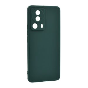 Szilikon telefonvédő (matt) SÖTÉTZÖLD Xiaomi 13 Lite