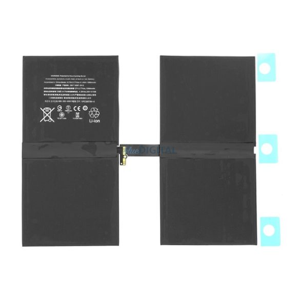 Akku 10994mAh LI-ION (A1670/A1671 kompatibilis) Apple IPAD Pro 12.9 (2017)