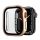 DUX DUCIS HAMO műanyag keret (BUMPER, közepesen ütésálló, fém hatás) RÓZSASZÍN Apple Watch Series 7 45mm