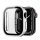 DUX DUCIS HAMO műanyag keret (BUMPER, közepesen ütésálló, fém hatás) EZÜST Apple Watch Series 7 41mm