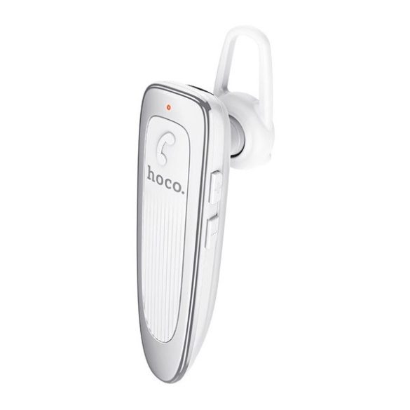 HOCO E60 bluetooth fülhallgató MONO (v5.0, mikrofon, multipoint, hangerőszabályzó) FEHÉR