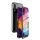 Alumínium telefonvédő (360°-os védelem, mágneses, közepesen ütésálló, edzett üveg előlap, hátlap, 9H) FEKETE Samsung Galaxy A54 5G (SM-A546)