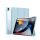 DUX DUCIS TOBY tok álló, bőr hatású (aktív FLIP, oldalra nyíló, TRIFOLD, asztali tartó, ceruza tartó) VILÁGOSKÉK Apple IPAD 11 (2025), IPAD 10.9 (2022)