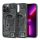 SPIGEN ULTRA HYBRID ZERO ONE műanyag telefonvédő (közepesen ütésálló, Magsafe kompatibilis, légpárnás keret) FEKETE Apple iPhone 13 Pro Max